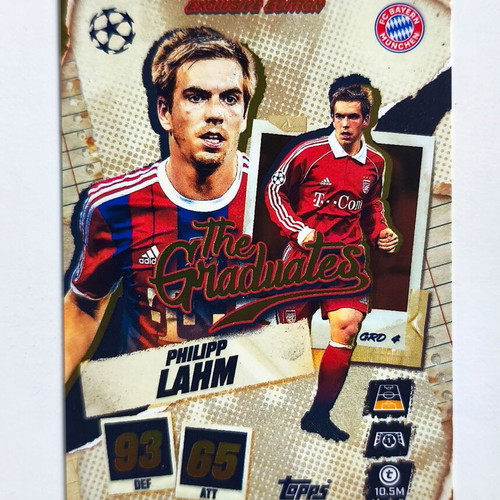 Topps Match Attax Champions League 2025-2026 The Graduates GRD4 Philipp Lahm new