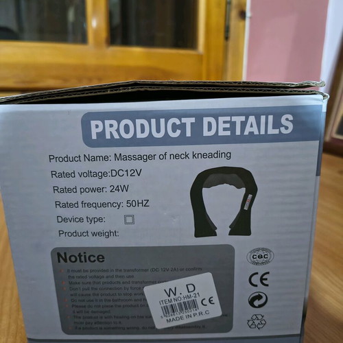 Neck massage device new in excellent condition