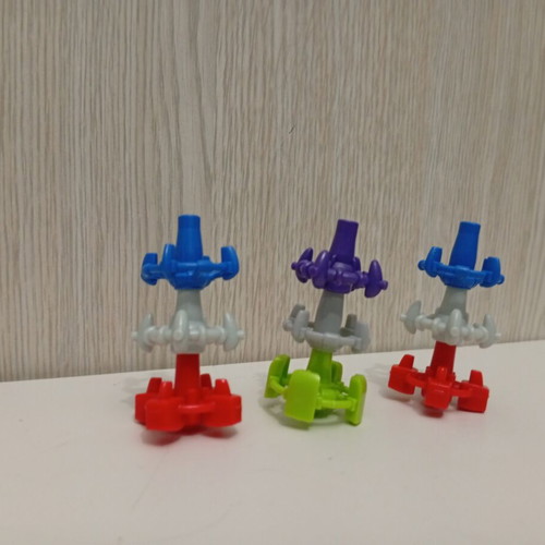 Kinder Surprise Joy Jacks & Spinners set used