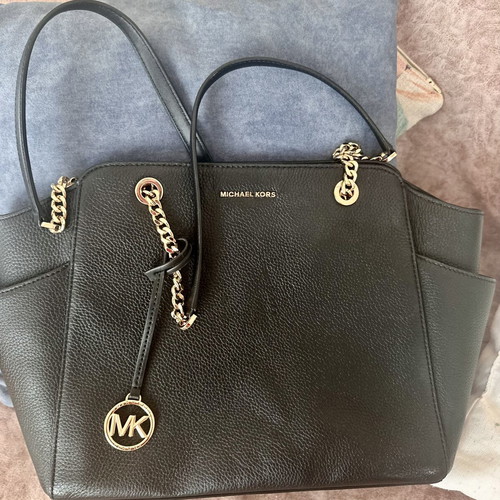 Michael Kors Jacquelyn Medium Pebbled Leather Tote Bag