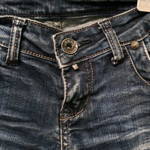 Jean pants slim fit tube blue like new