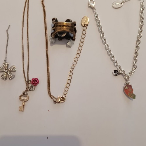 DYRBERG/KERN multi-row bronze ring and jewelry bundle