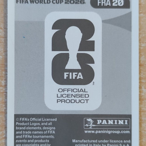 Panini World Cup 2026 Kylian Mbappe sticker