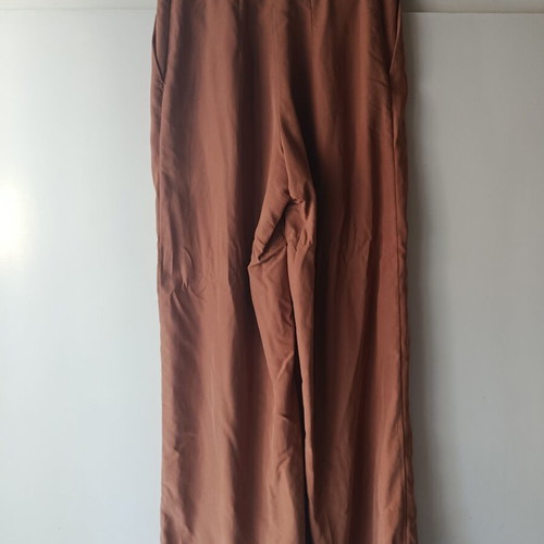 Ioanna Kourbela elegant trousers used, size M, beige and brown