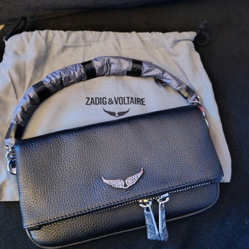 Zadig Voltaire Mini Bag new with authenticity card and silver chains