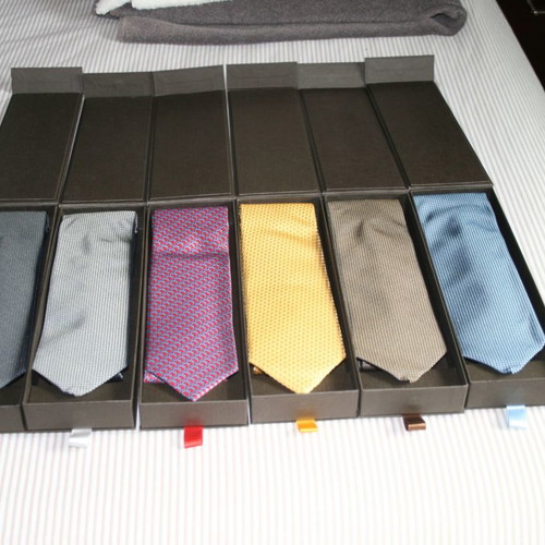 Patek Philippe ties by Ermenegildo Zegna 100% silk brand new with box