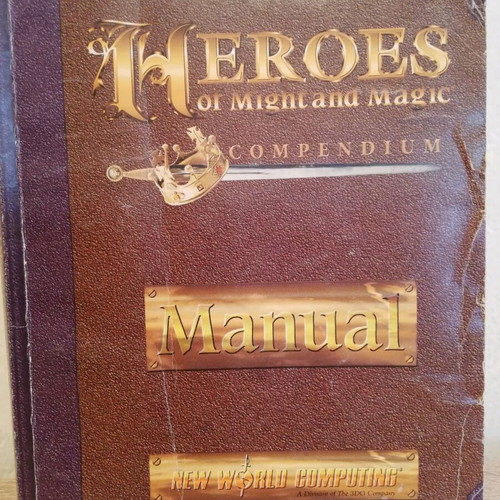 Heroes of Might and Magic manual μεταχειρισμένο, πρώτη έκδοση 1997