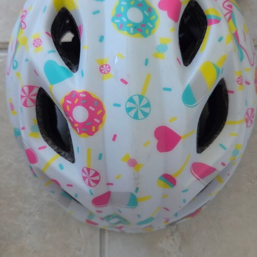 Children's Bicycle Helmet used, size 25c, for girls
