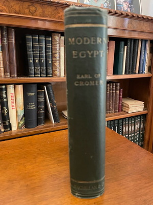 Modern Egypt του Evelyn Baring, 1ος Κόμης του Κρόμερ, μεταχειρισμένο έκδοση 1911