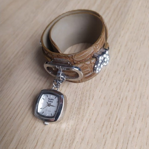 Bracelet with watch, Sandra Fellini, in very good condition