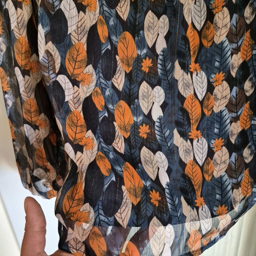 Shein Curve blouse blue, like new, size XXL