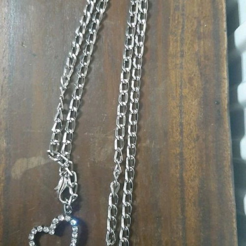 Necklace used with long chain