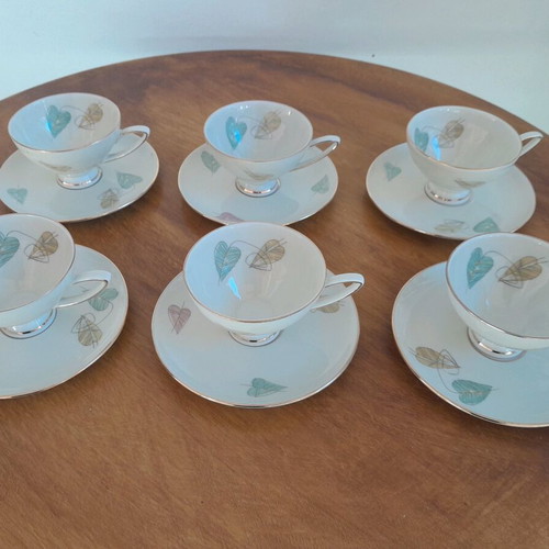 Porcelain cups Alka Bavaria, 6 pieces, like new