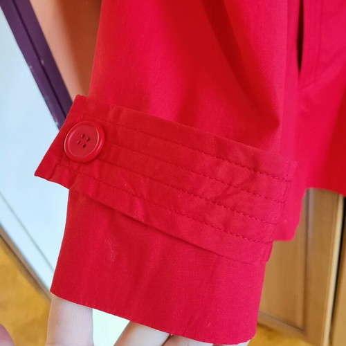 Women's stylish red coat Zero used, size XL 42
