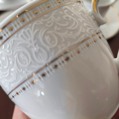 Mitterteich Bavaria Germany porcelain tea and coffee set like new