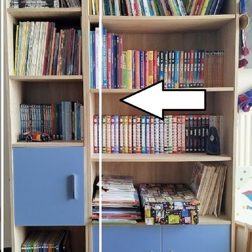 Children's bookshelf No13 Tiniakos, modern design