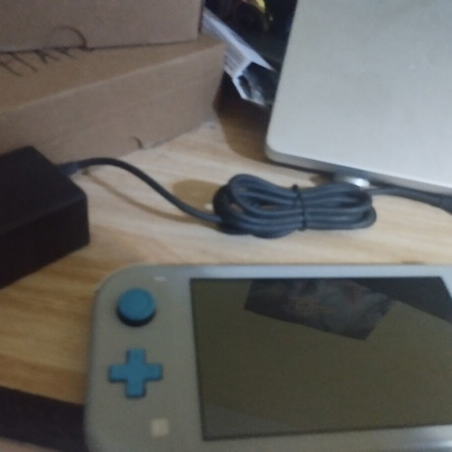 Nintendo Switch Lite console with Digimon Survive game