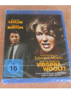 Who's Afraid of Virginia Woolf? Blu-ray καινούργιο, δράμα, γερμανική έκδοση