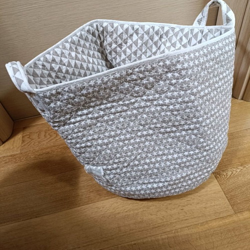 Fabric double-sided basket used with stars