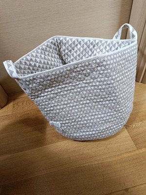 Fabric double-sided basket used with stars