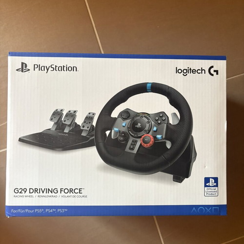 PlayStation 5 Pro 2TB with 3 DualSense controllers, Logitech G29 wheel, Disc Drive