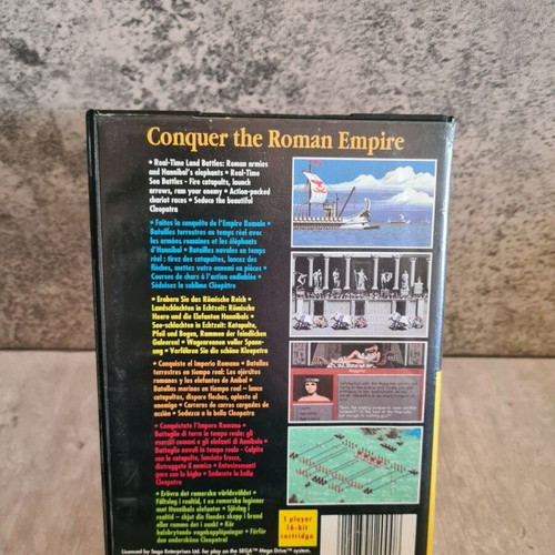 Centurion Defender of Rome Sega Genesis like new