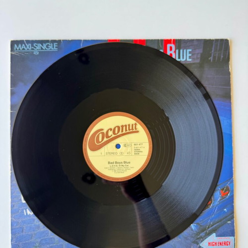 Bad Boys Blue Love In My Car 12" Maxi Single used, pop