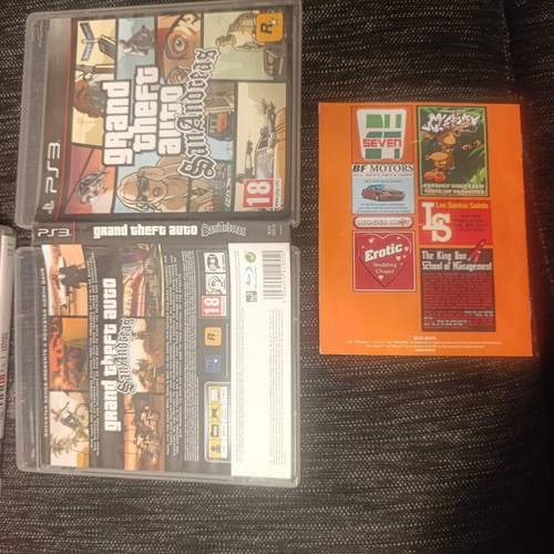 Grand Theft Auto San Andreas PS3 game