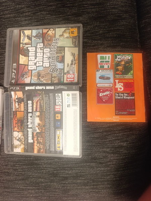 Grand Theft Auto San Andreas PS3 game