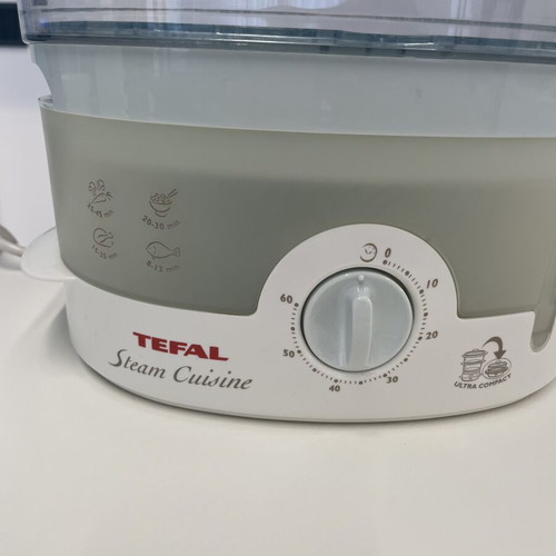 Tefal Ultracompact 2-Level Steam Cooker 900W like new