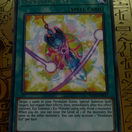 Pendulum XYZ Yu-Gi-Oh! card used, King's Court, Normal Spell