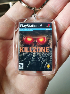 Killzone PS2 acrylic keychain