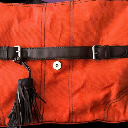 Changing bag used, spacious and practical with adjustable strap