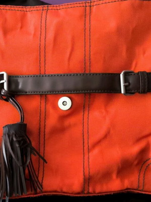 Changing bag used, spacious and practical with adjustable strap