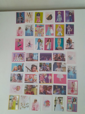 Αυτοκόλλητα Barbie Forever We Shine καινούργια σετ 43 τεμάχια Panini
