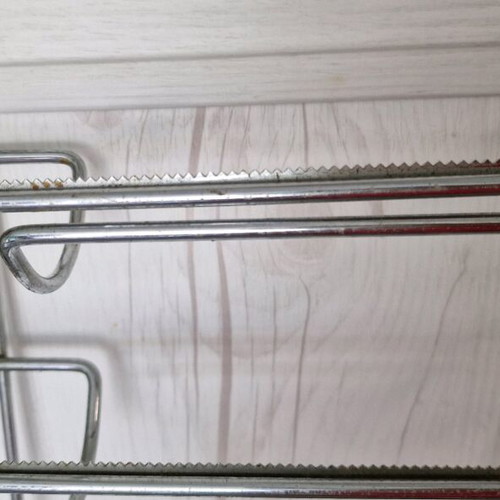 IKEA kitchen paper holder unused with small rust spots