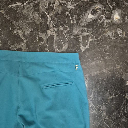 Fracomina fitted low-rise pants like new, green, size L