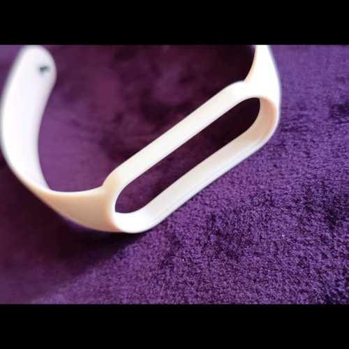 Xiaomi Mi Smart Band 5 and 6 strap used, ivory/olive/yellow/black