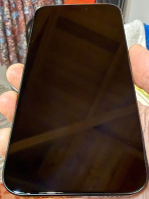 iPhone 16 Pro Max 256GB used, black, 90% battery health