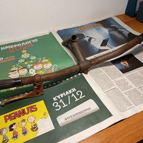 Vintage bicycle handlebar used 58.5cm