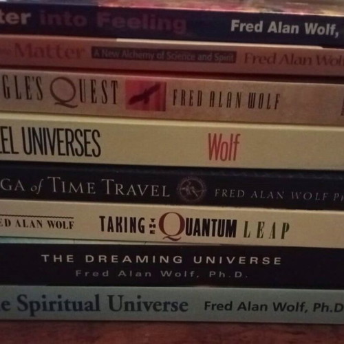 Fred Alan Wolf Collection of 8 Books on Quantum Physics and Consciousness like new
