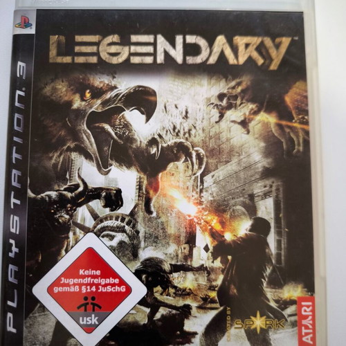 Legendary PS3 game used, near mint condition