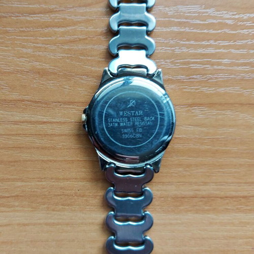 Westar men's waterproof watch used, old, needs service