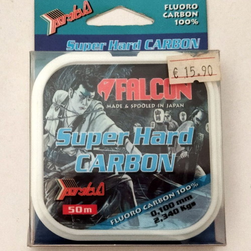 Fishing lines carbon fluorocarbon 2 pieces new