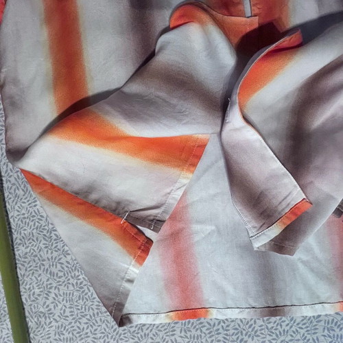 H&M Shirt size S beige and orange like new