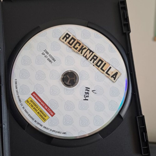 Rocknrolla DVD used, action adventure movie with subtitles