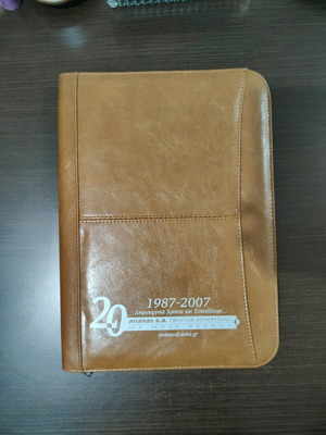 Briefcase folder new with many compartments and calculator