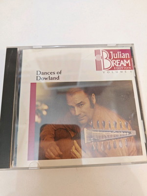 Julian Bream Dances of Dowland CD άλμπουμ μεταχειρισμένο