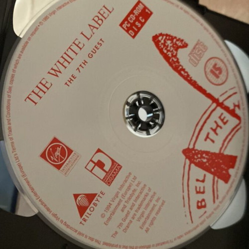The White Label Doubles PC Big Box with The 7th Guest and The 11th Hour like new
