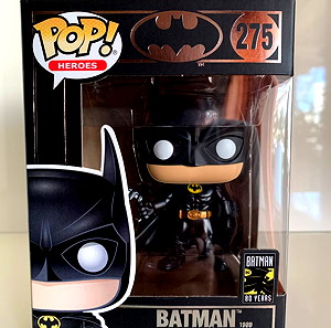 Batman 80th POP! Heroes Batman (1989) Vinyl Figure 10cm n°275